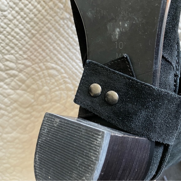 EUC Vaneli black suede boots w/dual wear options. - Picture 12 of 16